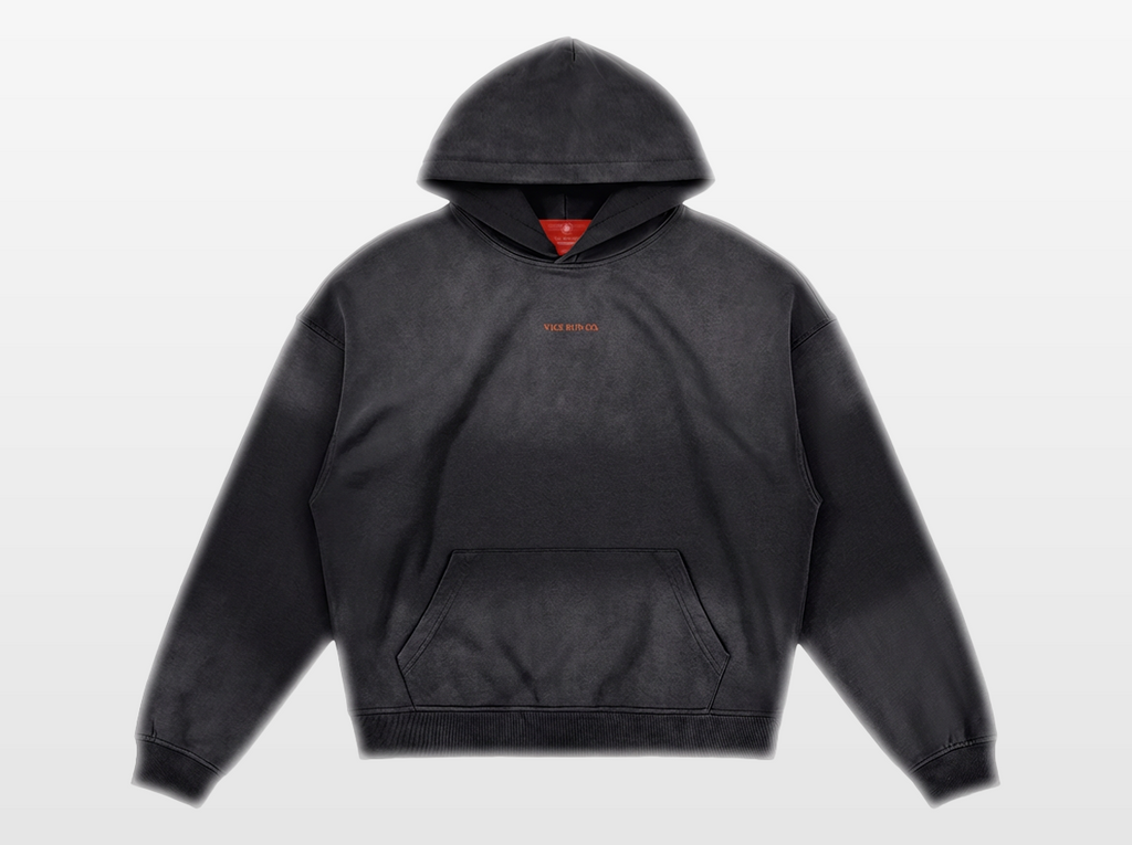 "Caligo" Inferno Black Hoodie